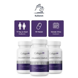 Collagen Forte Collagen Complex - Takviye Edici Gıda 90 Tablet - 3