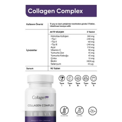 Collagen Forte Collagen Complex - Takviye Edici Gıda 90 Tablet - 4