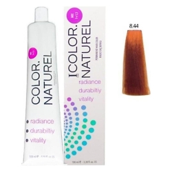 Color Naturel Kalıcı Saç Boyası Açık Yoğun Bakır 8-44 - Color Naturel