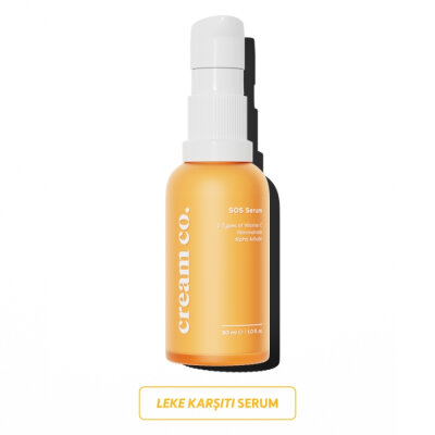 Cream Co. SOS Ton Eşitleyici Aydınlatıcı 30 ml Yüz Serumu