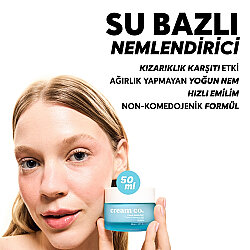 Cream Co. Moisturizer Su Bazlı Nemlendirici Yüz Kremi 50ml - 2