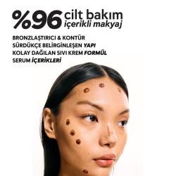 Cream Co. Likit Bronzer Glow Sculpt Horizon Kontür Nötr Açık Kahve - Cream Co. (1)