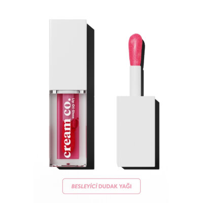 Cream Co. Lip Oil Gloss Raspberry Dudak Yağı