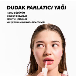 Cream Co. Dudak Parlatıcısı Nemlendirici Besleyici Lip Oil Gloss | Ahududu Aromalı - Cream Co. (1)