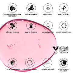 Cream Co. Dudak Parlatıcısı Nemlendirici Besleyici Lip Oil Gloss | Ahududu Aromalı - 5