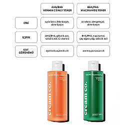 Cream Co. Matlaştırıcı Siyah Nokta Akne Karşıtı Arındırıcı Tonik 200ml - 9