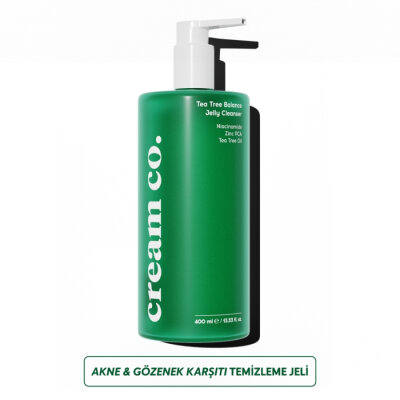 Cream Co. Çay Ağacı Yağı Yüz Temizleme Jeli 400ml