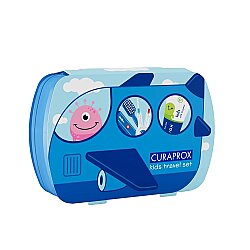 Curaprox Çocuk Seyahat Ağız Bakım Seti Mavi (6-12 Yaş) - Curaprox