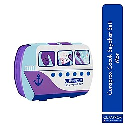 Curaprox Kids Seyahat Ağız Bakım Seti Mor (6-12 Yaş) - Curaprox