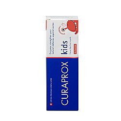 Curaprox Enzycal Kids Çilek Aromalı Florürsüz Çocuk Diş Macunu 60 ml - 6