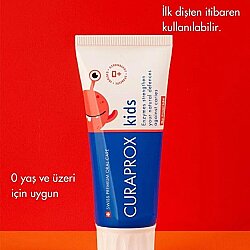 Curaprox Enzycal Kids Çilek Aromalı Florürsüz Çocuk Diş Macunu 60 ml - Curaprox (1)