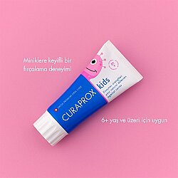 Curaprox Kids 1450ppm Florürlü Karpuzlu Çocuk Diş Macunu 60ml - 4
