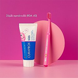 Curaprox Kids 1450ppm Florürlü Karpuzlu Çocuk Diş Macunu 60ml - 5