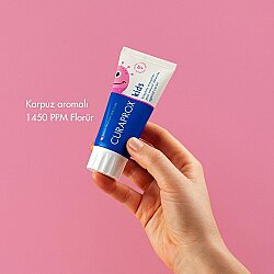 Curaprox Kids 1450ppm Florürlü Karpuzlu Çocuk Diş Macunu 60ml - 6