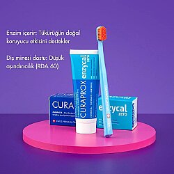 Curaprox Enzycal Zero Florürsüz Diş Macunu 75ml - 5
