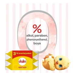 Dalin Islak Pamuk Havlu 3lü Avantaj Paketi - Dalin (1)