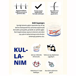 Dax Supergro Saç Güçlendirici Bakım Yağı - 3