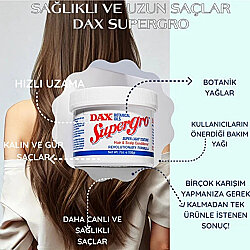 Dax Supergro Saç Güçlendirici Bakım Yağı - 2