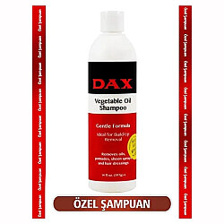 DAX Vegetable Oil Shampoo Soya Özlü Wax Arındırıcı Şampuan 397gr - 3