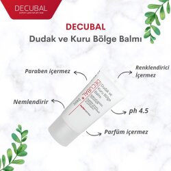 Decubal Basic Dudak ve Kuru Bölge Balmı 30ml - Decubal (1)