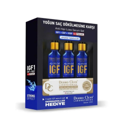 Dermo Clean Igf Serum 3lü Set Dermaroller Hediyeli - Dermo Clean