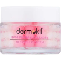 Dermokil %100 Doğal Gül Suyu Canlandırıcı Yenileyici 3D Kapsül Krem 50ml - 10