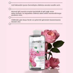 Dermokil %100 Doğal Gül Suyu Özlü Sıkılaştırıcı Tonik 200ml - 2