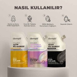 Dermokil Altın Soyulabilir Maske 30ml - 4