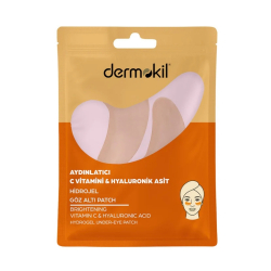 Dermokil Aydınlatıcı C Vitamini & Hayluronik Asit Hidrojel Patch Göz Altı Maskesi - Dermokil (1)