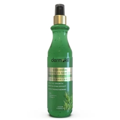 Dermokil Güçlendirici %100 Doğal Biberiye ve Nane Suyu 250 ml Saç Toniği