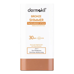 Dermokil Bronze Shimmer Spf30+ Face and Body Güneş Stick 20 g - Dermokil
