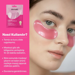 Dermokil Canlandırıcı Kafein & Hyaluronik Asit Hidrojel Patch Göz Altı Maskesi - 6