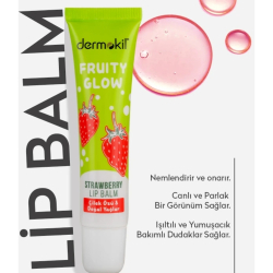 Dermokil Çilek Özlü Lip Balm 15ml - 3