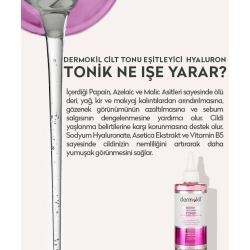 Dermokil Cilt Tonu Eşitleyici Hyaluron Tonik 200 ml - 3