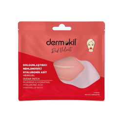  Dermokil Dolgunlaştırıcı Nemlendirici Hyaluronik Asit Hidrojel Patch Dudak Maskesi - Dermokil