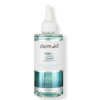 Dermokil Exfoliating AHA+BHA Niacinamide Tonik 200 ml