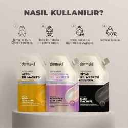Dermokil Havyar Özlü Siyah Soyulabilir Maske 30ml - 4