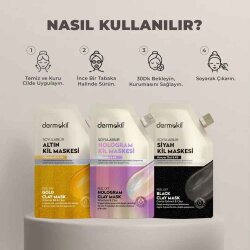 Dermokil Hologram Soyulabilir Maske 30ml - 4