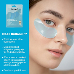 Dermokil Nemlendirici ve Kolajen Hydrogel Eye Patch - 5
