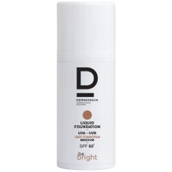 Dermoskin Be Bright Medium Likit Fondöten Spf50+ 33ml 