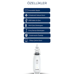 Direct Nexus Elektrikli Bebek Burun Aspiratörü - 3
