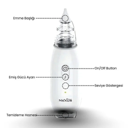 Direct Nexus Elektrikli Bebek Burun Aspiratörü - 4