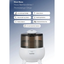 Direct Nexus Ultrasonik Buhar Makinesi Aromaterapi Cihazı - 3