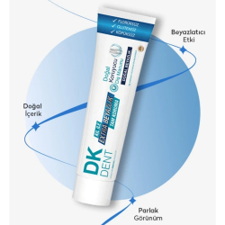 Dermokil DK Dent Doğal Koruyucu Diş Macunu 75 ml - 3