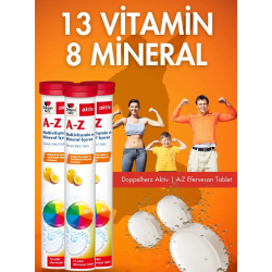 Doppelherz Aktiv A-z Multivitamin ve Mineral Efervesan 15 Tablet - 3