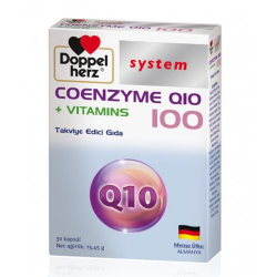 Doppelherz Koenzim Q10+Vitamins 100 Mg 30 Kapsül
