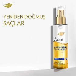 Dove Amino Serum Yoğun Onarıcı Çift Fazlı Saç Serumu 80 ml - 3