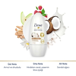 Dove Hindistan Cevizi & Yasemin Çiçeği Kadın Roll-On 50ml - 4