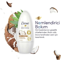 Dove Hindistan Cevizi & Yasemin Çiçeği Kadın Roll-On 50ml - 5