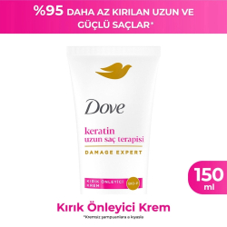 Dove Keratin Uzun Saç Terapisi Kırık Önleyici Krem 150 ml - Dove
